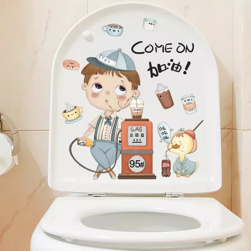 T730#Come on Boy Wall Sticker Bathroom Toilet Decor Living Room Cabinet Home Decoration Decals Beautify Self Adhesive Mural
T730#Come on Boy Wall Sticker Bathroom Toilet Decor Living Room Cabinet Home Decoration Decals Beautify Self Adhesive Mural