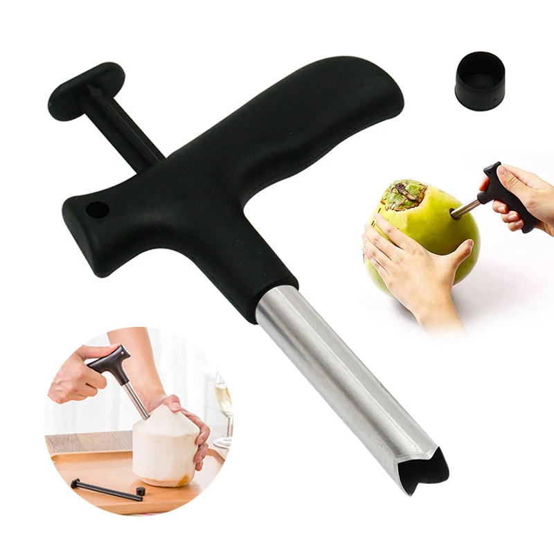 Coconut Opener Tool Coco Water Punch Tap Drill Straw Open Hole Cut Gift Fruit Openers Tools Cool Kitchen Gadgets
Coconut Opener Tool Coco Water Punch Tap Drill Straw Open Hole Cut Gift Fruit Openers Tools Cool Kitchen Gadgets