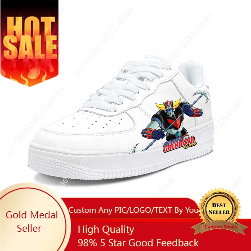 UFO Robot Grendizer Casual Shoes Platform Shoe Sneakers Mens Womens Teenager Flats Custom Made Sneaker 3D Kateboarding Footwear
UFO Robot Grendizer Casual Shoes Platform Shoe Sneakers Mens Womens Teenager Flats Custom Made Sneaker 3D Kateboarding Footwear