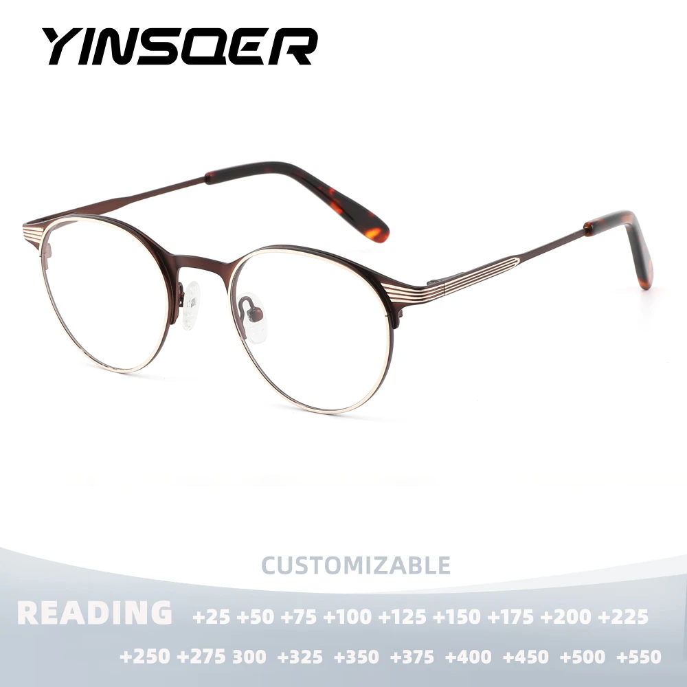 Модные унисекс ретро круглые очки для чтения по рецепту для близорукости женские анти-синий свет блокирующие оптические очки в оправе
Модные унисекс ретро круглые очки для чтения по рецепту для близорукости женские анти-синий свет блокирующие оптические очки в оправе