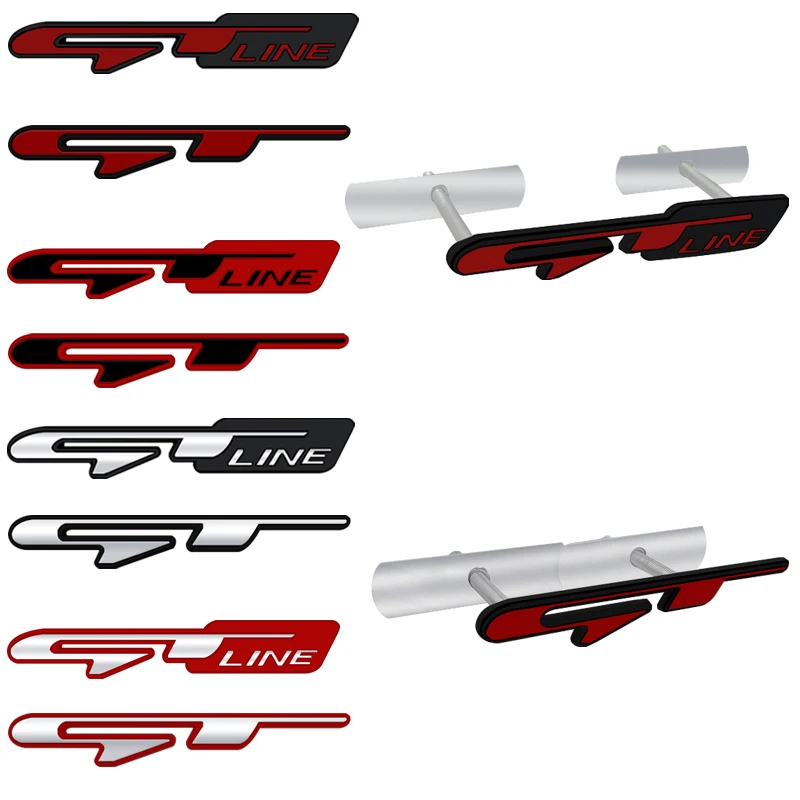 Alloy Metal GT LINE Grille Emblem Rear Trunk Badge For Sorento Ceed Forte RIO Stonic K5 Sportage Venu Kona Santa Fe
Alloy Metal GT LINE Grille Emblem Rear Trunk Badge For Sorento Ceed Forte RIO Stonic K5 Sportage Venu Kona Santa Fe