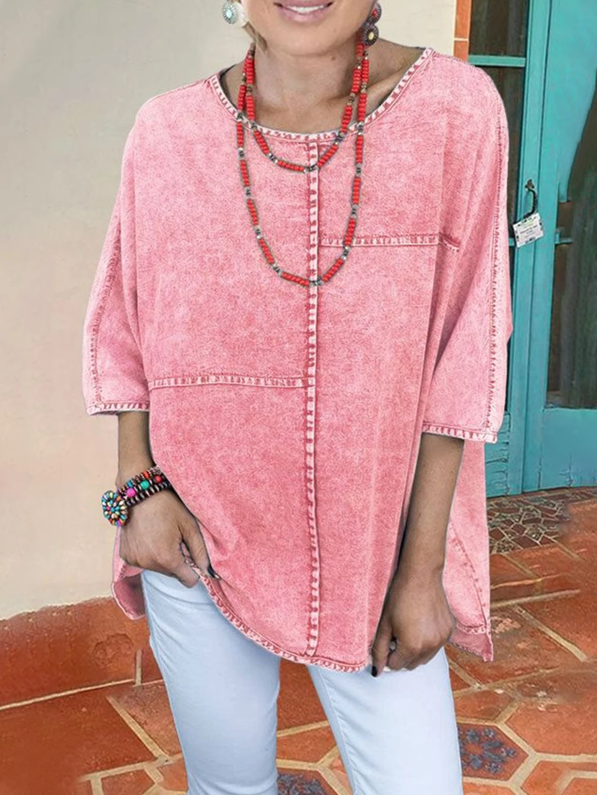 Women's Denim T shirt Half Sleeve Loose Casual Vintage Summer Fashionable O-Neck Plus Size Tee Top Solid Retro Tops 2024
Women's Denim T shirt Half Sleeve Loose Casual Vintage Summer Fashionable O-Neck Plus Size Tee Top Solid Retro Tops 2024