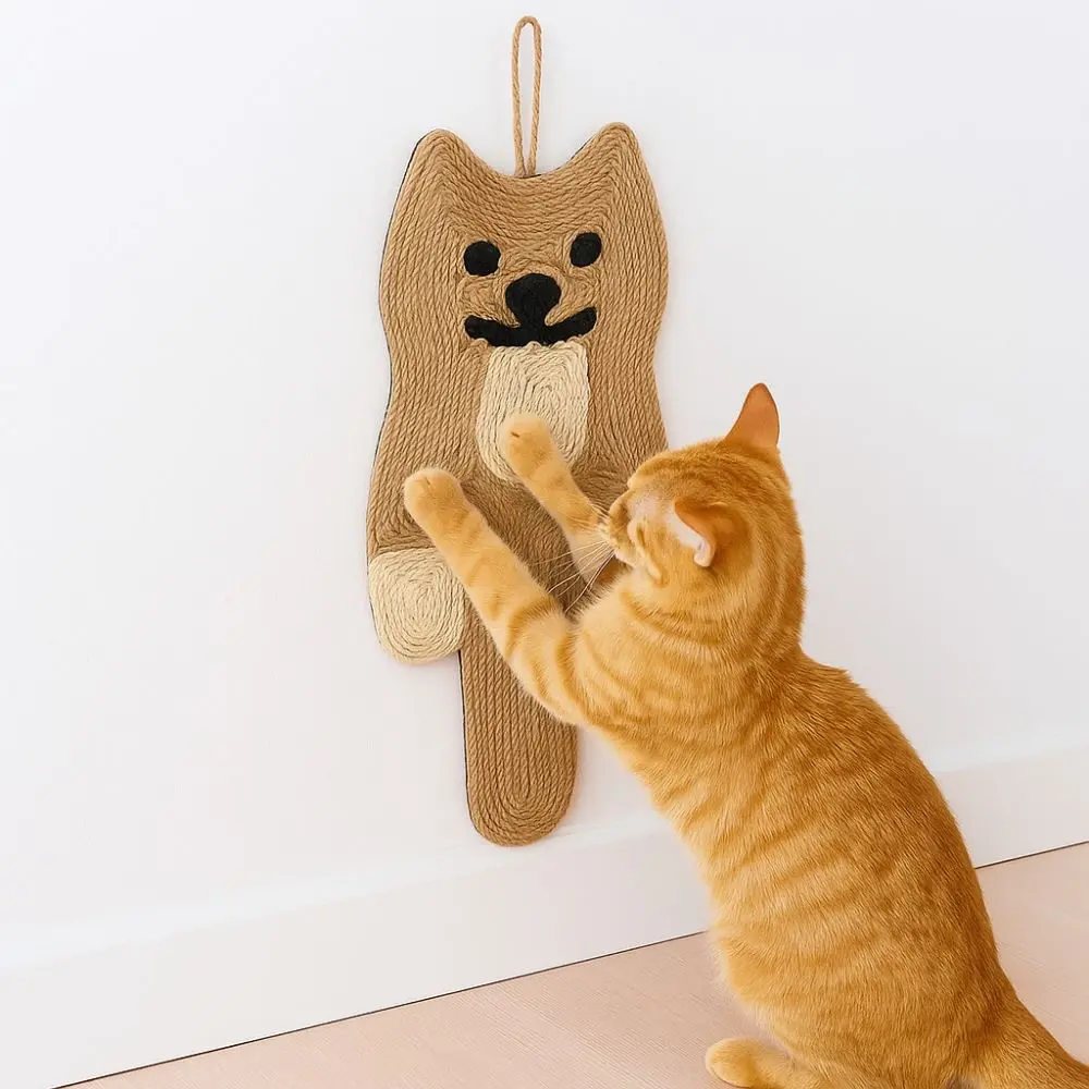 Multi Shape Cat Scratcher Sisal Mat Wear Resistant Grinding Nail Kitten Scratching Pad Brown Hanging Bed Cat Scratch Board
Multi Shape Cat Scratcher Sisal Mat Wear Resistant Grinding Nail Kitten Scratching Pad Brown Hanging Bed Cat Scratch Board