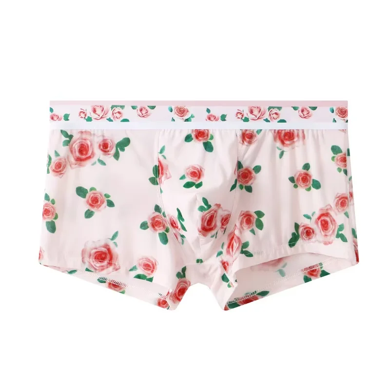 Summer Men's bulge Floral Boxers Mid-rise Soft & Lightweight Underpants Male Fashion U Convex Pouch Boxy Underpants Daily Trunks
Summer Men's bulge Floral Boxers Mid-rise Soft & Lightweight Underpants Male Fashion U Convex Pouch Boxy Underpants Daily Trunks