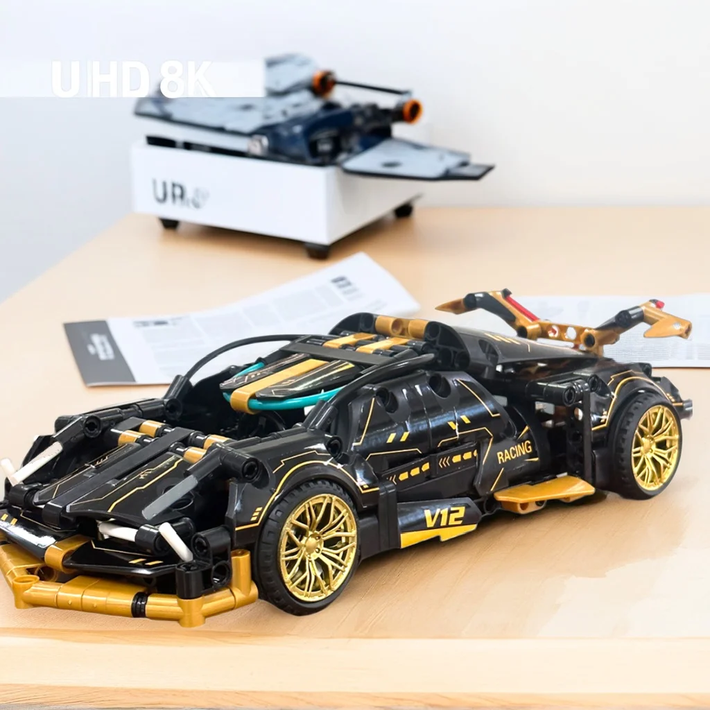 Champion Racing Car Building Set Toys,1:18 Scale Sports Car DIY Toys for Boys and Car Lovers,500 Pieces
Champion Racing Car Building Set Toys,1:18 Scale Sports Car DIY Toys for Boys and Car Lovers,500 Pieces