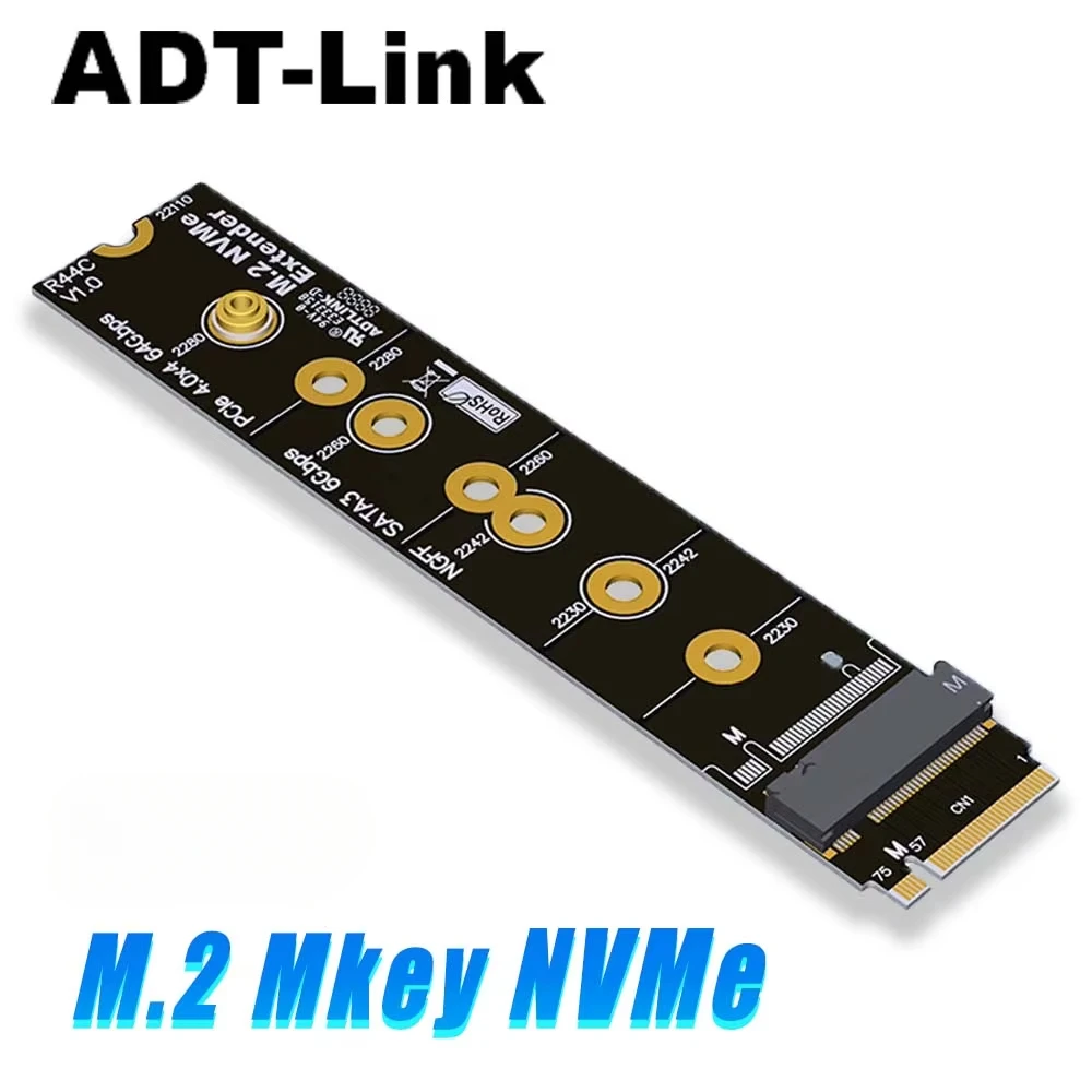 ADT M.2 NVMe SSD & SATA Extension Adapter Card PCIe+SATA Dual Protocol for M2 MKey 2280 22110 SSD Slot Protection Expansion Card
ADT M.2 NVMe SSD & SATA Extension Adapter Card PCIe+SATA Dual Protocol for M2 MKey 2280 22110 SSD Slot Protection Expansion Card