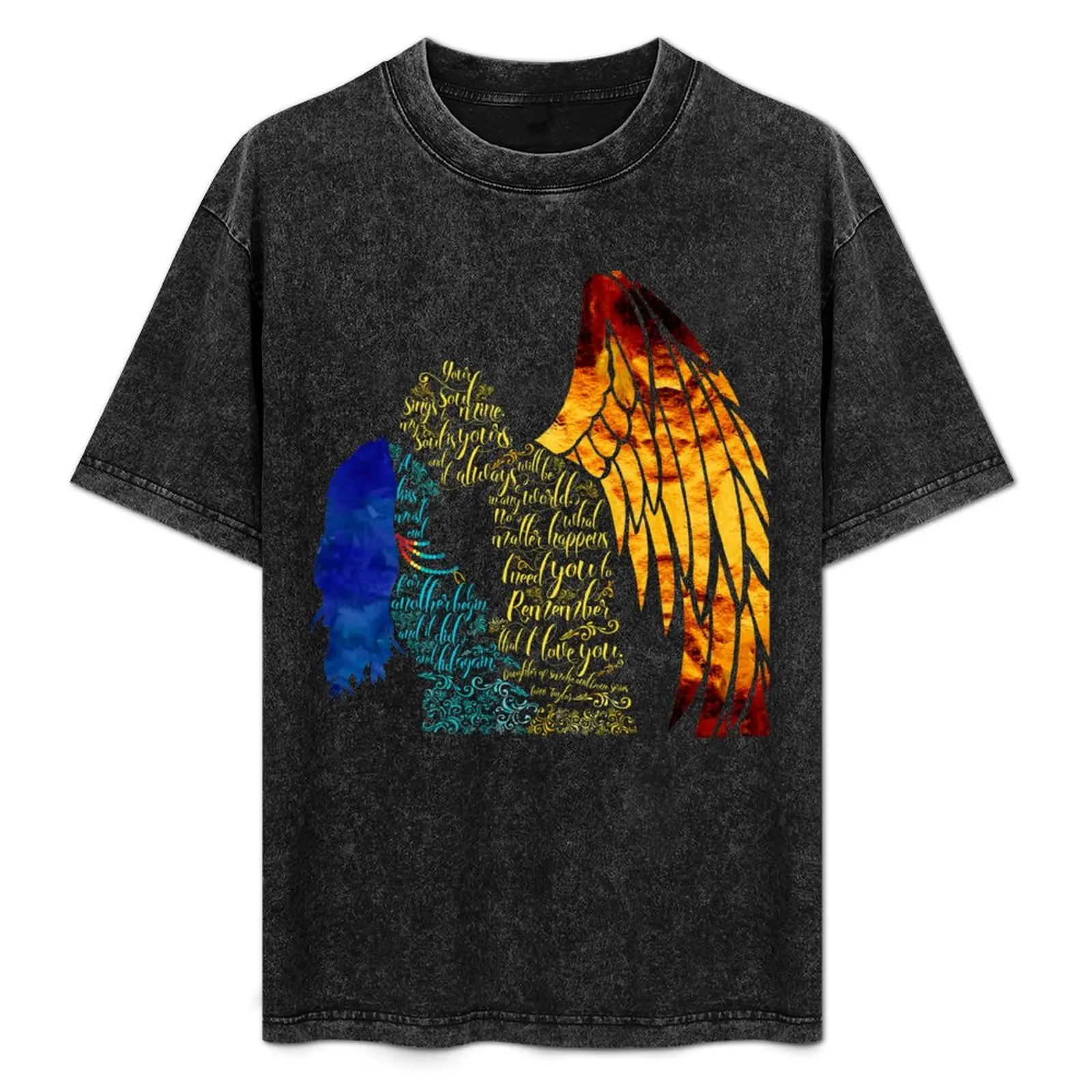 Your soul sings to mine... - Akiva. Daughter of Smoke and Bone. T-Shirt Big Size Simple T-Shirt
Your soul sings to mine... - Akiva. Daughter of Smoke and Bone. T-Shirt Big Size Simple T-Shirt