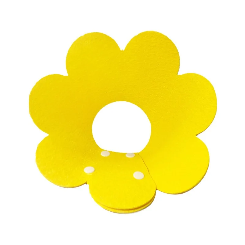 Adjustable Pet Recovery Collar Soft Felt Elizabeth Cone For Cats Dogs Cute Flower Shape Anti Lick Bite Lightweight Neck Ring
Adjustable Pet Recovery Collar Soft Felt Elizabeth Cone For Cats Dogs Cute Flower Shape Anti Lick Bite Lightweight Neck Ring