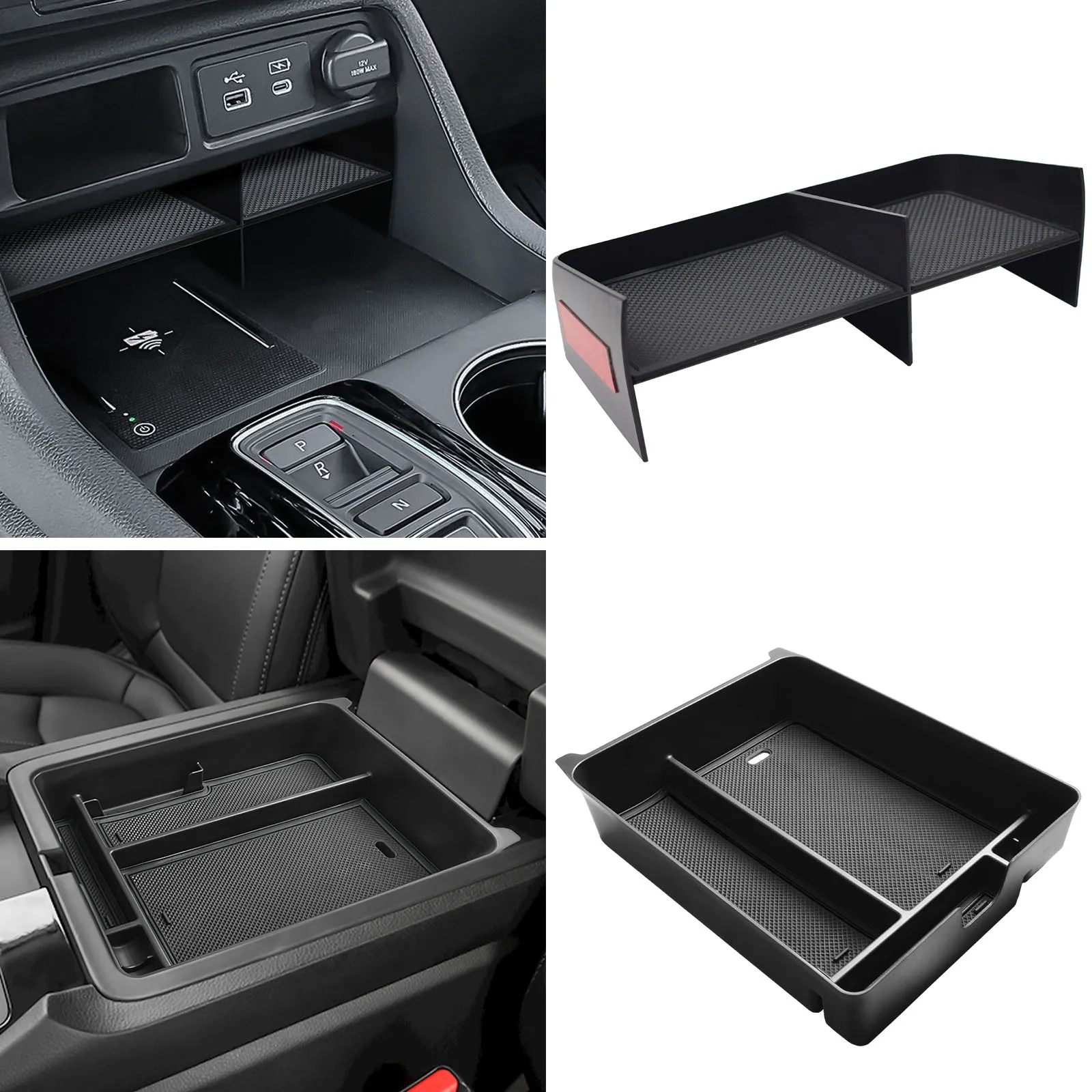 2 шт. лоток-органайзер для центральной консоли для 2023 2024 2025 Honda Pilot/2026 подлокотник для паспорта ящик для хранения внутренних автомобильных разделителей лоток
2 шт. лоток-органайзер для центральной консоли для 2023 2024 2025 Honda Pilot/2026 подлокотник для паспорта ящик для хранения внутренних автомобильных разделителей лоток