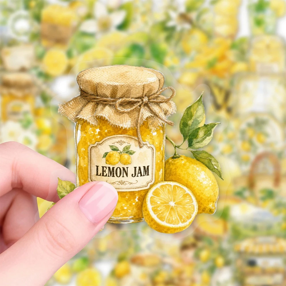 10/30/50pcs Cartoon Fresh Lemon Fruit Stickers Cute Decoration Sticker Luggage Phone Scrapbook Transparent Waterproof PET Decals
10/30/50pcs Cartoon Fresh Lemon Fruit Stickers Cute Decoration Sticker Luggage Phone Scrapbook Transparent Waterproof PET Decals