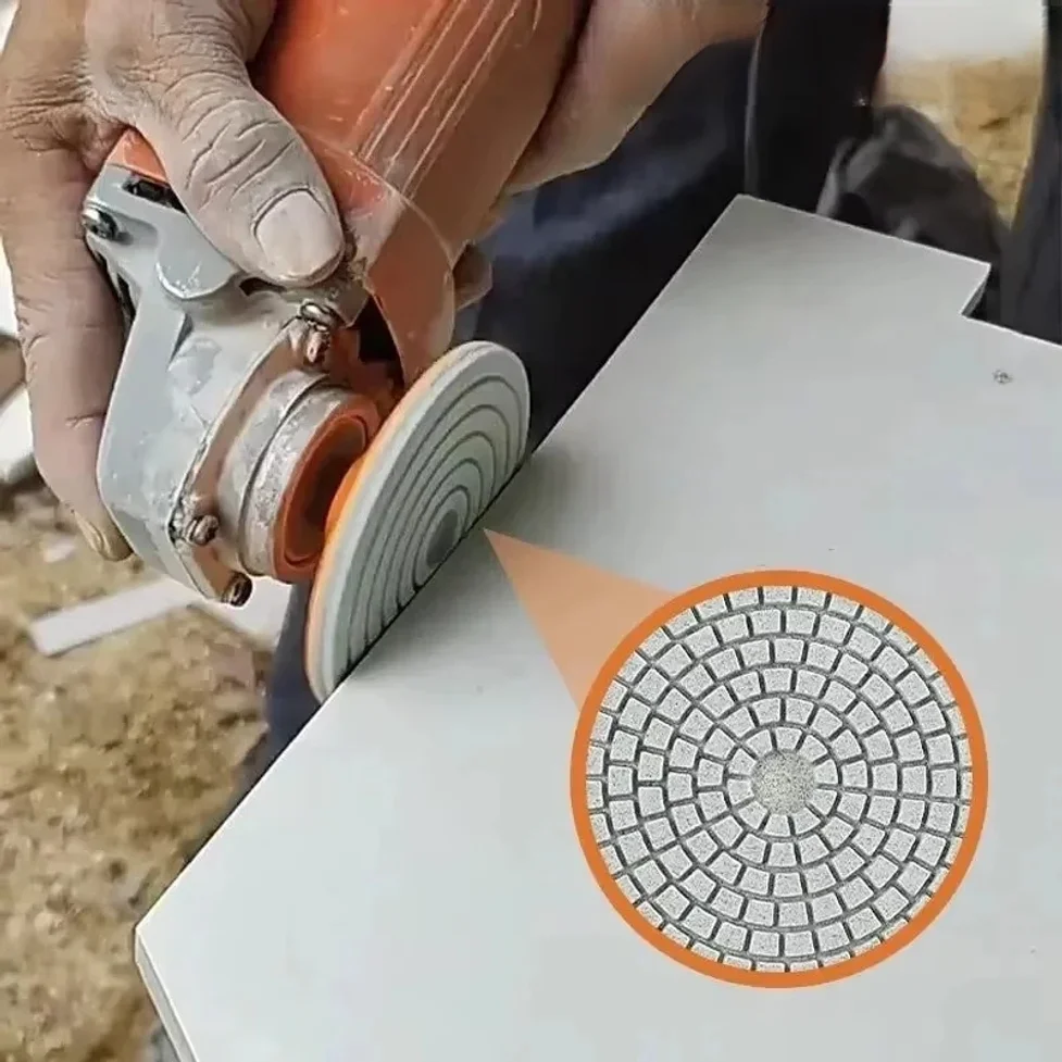 1pcs 80mm Ceramic Tile Trimming Polishing Disc Angle Grinder Dry Polishing Marble Quartz Stone Chamfering Grinding Edge
1pcs 80mm Ceramic Tile Trimming Polishing Disc Angle Grinder Dry Polishing Marble Quartz Stone Chamfering Grinding Edge