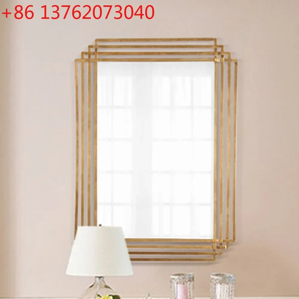 New Chinese bathroom wall-mounted mirror American bathroom
New Chinese bathroom wall-mounted mirror American bathroom