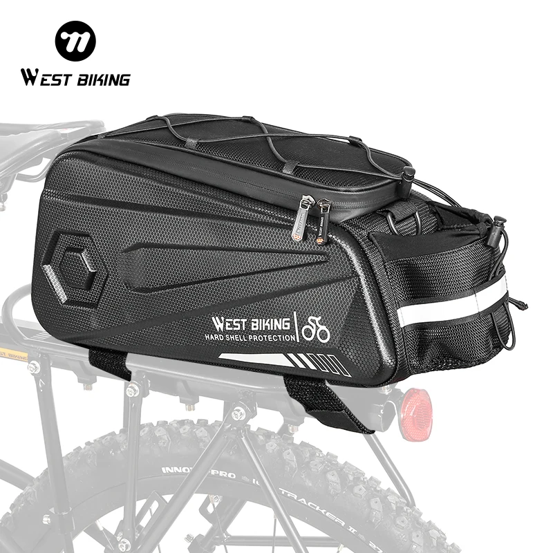WEST BIKING Hard Shell Bicycle Trunk Bag Multifunctional Waterproof Bike Rear Seat Rack Bag Cycling Carrier Bag Bike Accessories
WEST BIKING Hard Shell Bicycle Trunk Bag Multifunctional Waterproof Bike Rear Seat Rack Bag Cycling Carrier Bag Bike Accessories