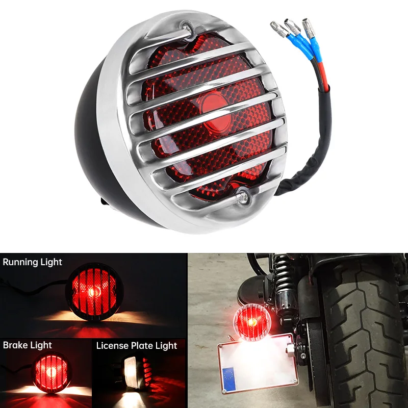 Universal Motorcycle Rear Brake Tail Light Grill Side Mount License Plate Lamp Indicator For Harley Honda Yamaha Suzuki Kawasaki
Universal Motorcycle Rear Brake Tail Light Grill Side Mount License Plate Lamp Indicator For Harley Honda Yamaha Suzuki Kawasaki