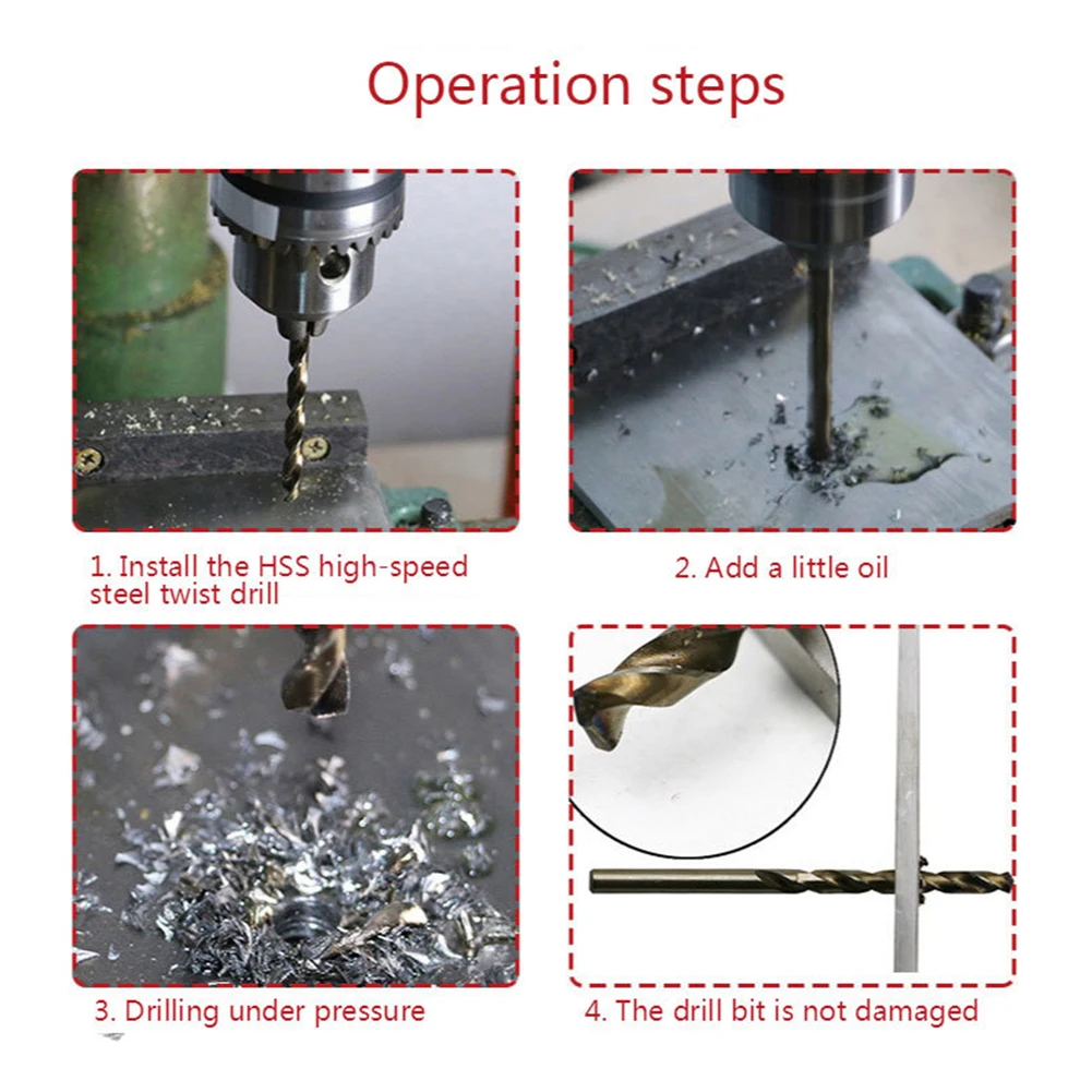 Набор сверл из быстрорежущей стали, 13 шт., 1, 5, 6, 5 мм, с круглым хвостовиком для сверления по металлу, дереву, резак для гладких отверстий с различными сверлами
Набор сверл из быстрорежущей стали, 13 шт., 1, 5, 6, 5 мм, с круглым хвостовиком для сверления по металлу, дереву, резак для гладких отверстий с различными сверлами