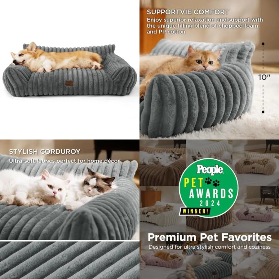 ComfyFleece Cute Dog Couch for Medium Dogs - As Seen on TV on Good Day New York, Dog Couch Bed with Removable, Washable Cover,
ComfyFleece Cute Dog Couch for Medium Dogs - As Seen on TV on Good Day New York, Dog Couch Bed with Removable, Washable Cover,