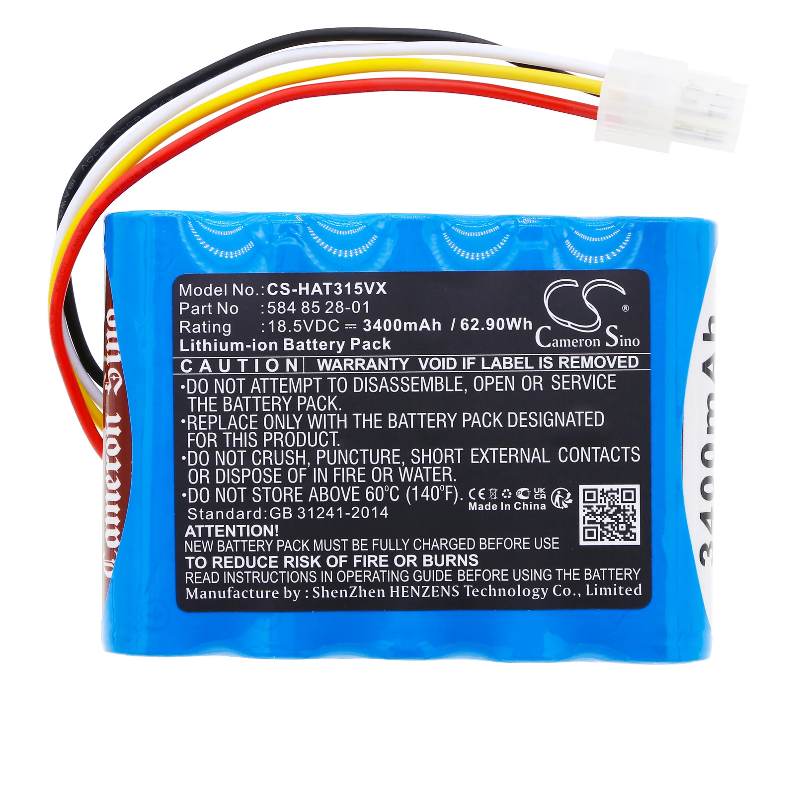 Robotic Lawn Mowers Battery 18.5V/2600mAh/3400mAh 584 85 28-01 for Husqvarna Automower 310,Automower 315,Automower 315X
Robotic Lawn Mowers Battery 18.5V/2600mAh/3400mAh 584 85 28-01 for Husqvarna Automower 310,Automower 315,Automower 315X