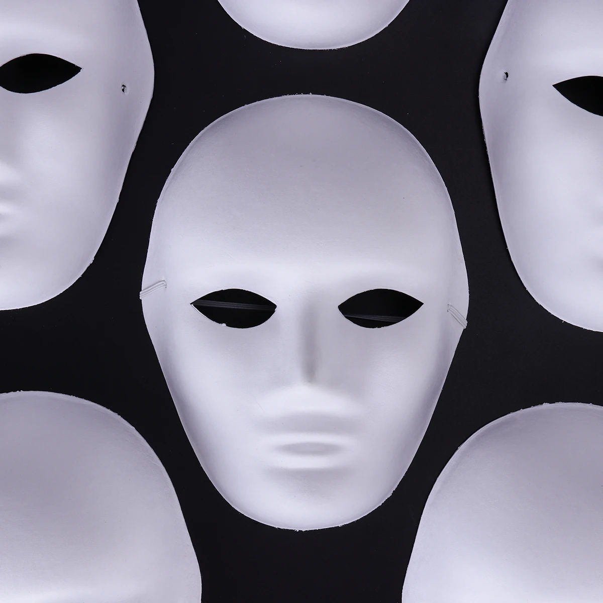 12 Pcs Hand Painted Mask Paper Pulp Adult Blank White Male Female DIY Scary Masks Halloween Costume for Masquerade
12 Pcs Hand Painted Mask Paper Pulp Adult Blank White Male Female DIY Scary Masks Halloween Costume for Masquerade