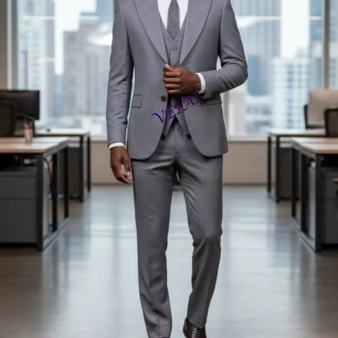 Костюм с 2 пуговицами по индивидуальному заказу, серебристо-серый, современный дизайн, мужская офисная одежда, пиджак, coustime homme luxe, майстерство с краями из бисера
Костюм с 2 пуговицами по индивидуальному заказу, серебристо-серый, современный дизайн, мужская офисная одежда, пиджак, coustime homme luxe, майстерство с краями из бисера