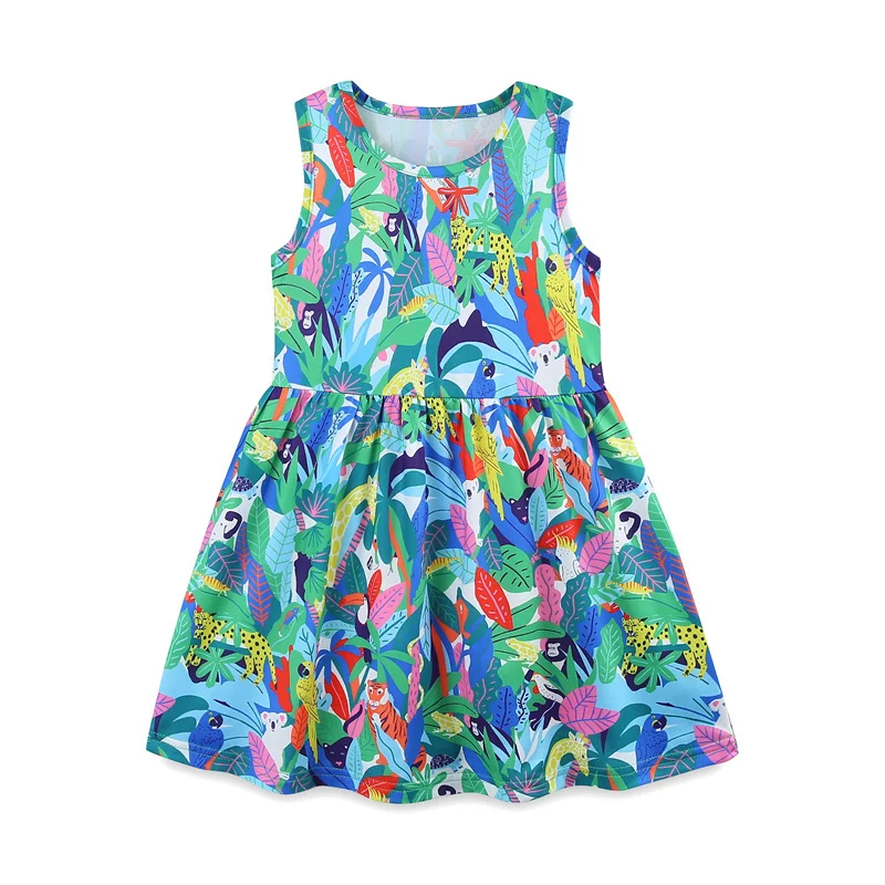 Jumping Meters 3-8T Polyester Summer Princess Girls Dresses All Print Party Birthday Frocks Children's Costume Baby Dresses
Jumping Meters 3-8T Polyester Summer Princess Girls Dresses All Print Party Birthday Frocks Children's Costume Baby Dresses