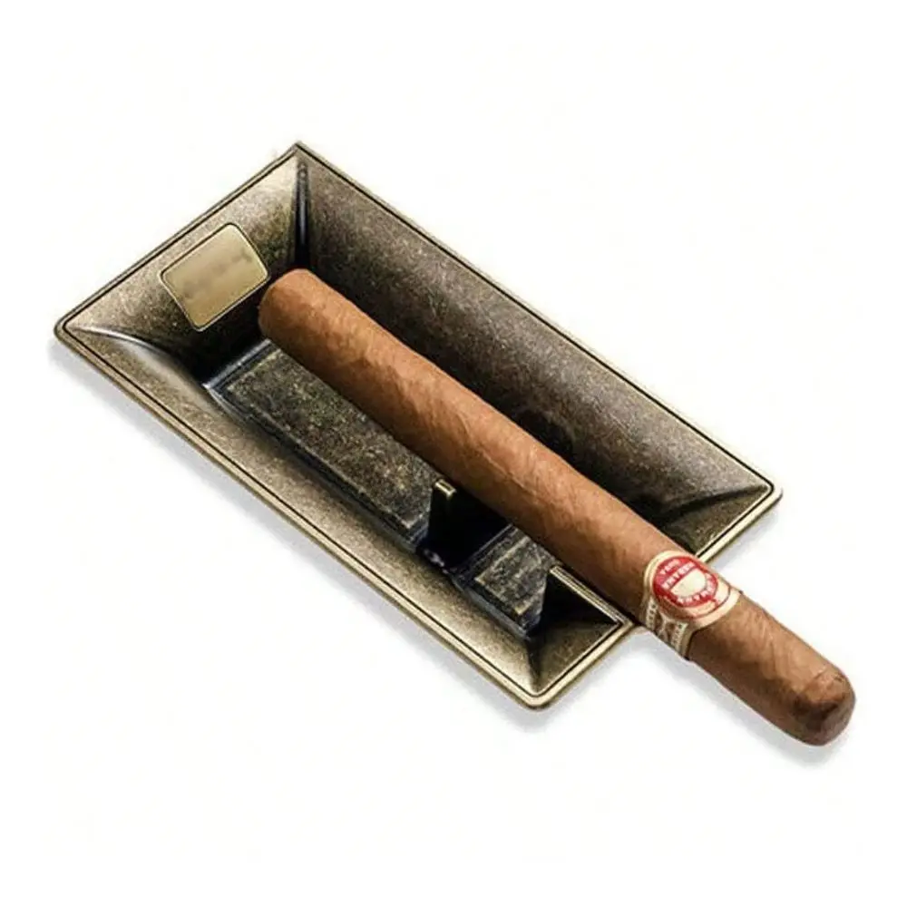Cigar Ashtray Bronze Color Single Slot Design New
Cigar Ashtray Bronze Color Single Slot Design New