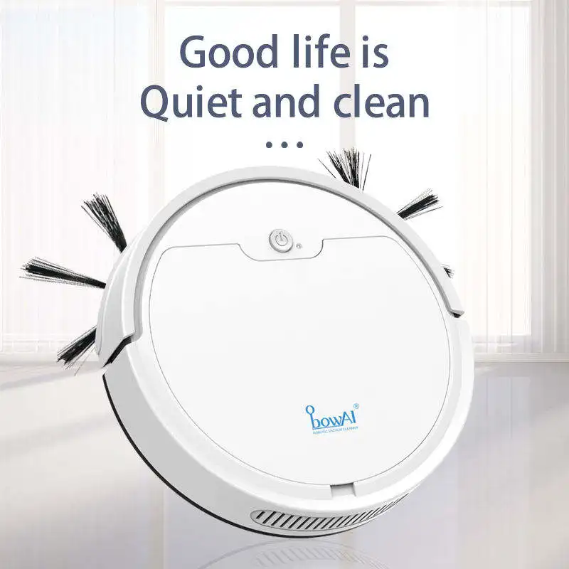 Smart Small Vacuum Robot Cleaner Home Sweeping Wet Dry Mopping Function Intelligent Mopping Robot Vacuums
Smart Small Vacuum Robot Cleaner Home Sweeping Wet Dry Mopping Function Intelligent Mopping Robot Vacuums