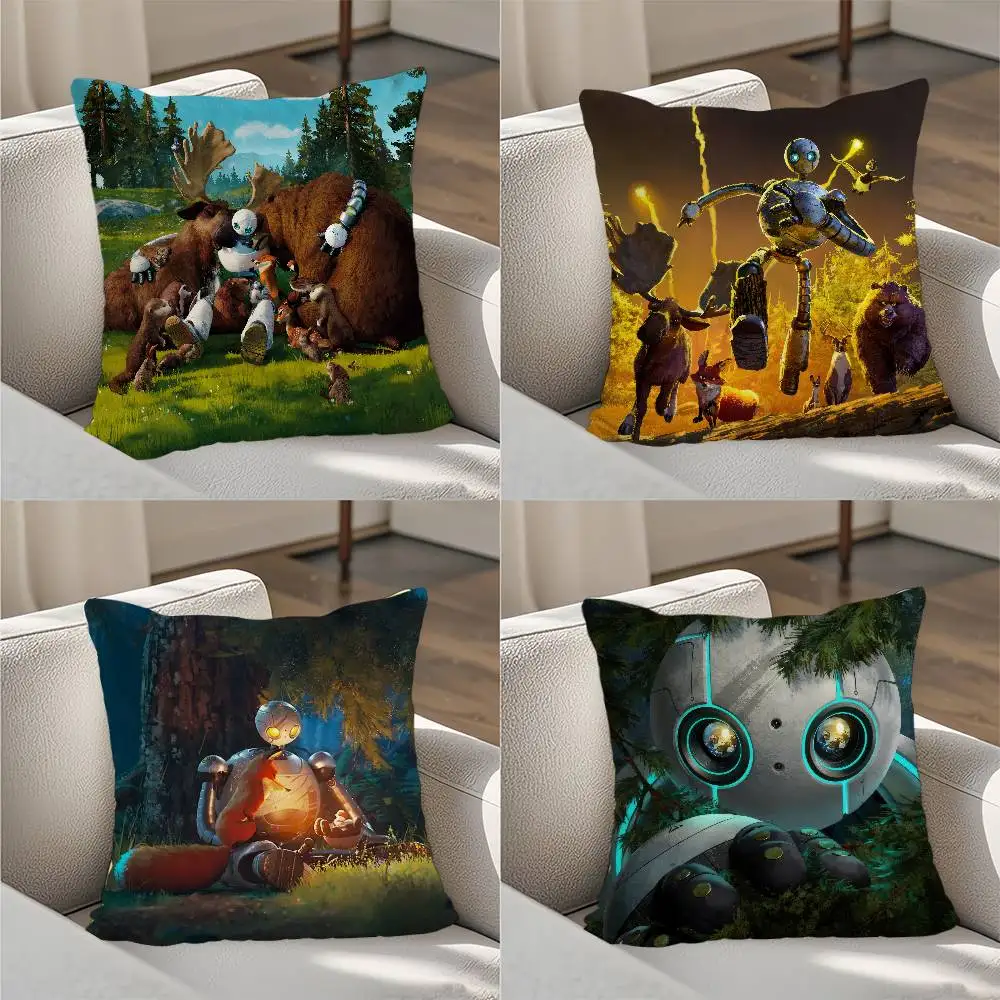 Movie W-Wild R-Robot Pillow Case Luxury Double-sided For Car Pillows 45x45 Cushions Cover Home and Decoration Sofa Pillow case
Movie W-Wild R-Robot Pillow Case Luxury Double-sided For Car Pillows 45x45 Cushions Cover Home and Decoration Sofa Pillow case