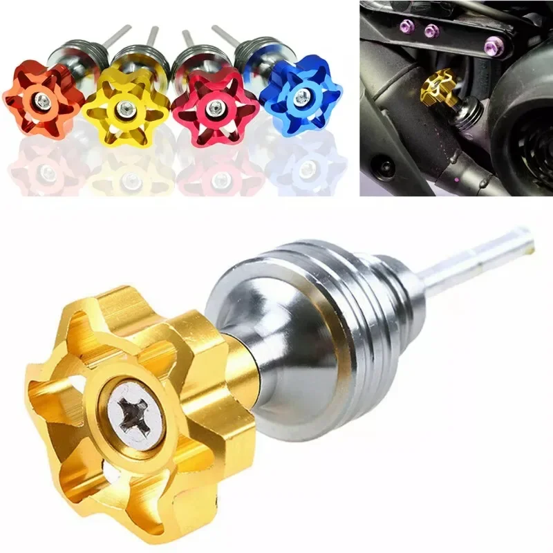 1pcs Scooter Motorcycle Engine Oil Dipstick Filler Cap Plug Engine Crankcase Level Gauge For 125CC Dirt Pit Bike Kart Aluminum
1pcs Scooter Motorcycle Engine Oil Dipstick Filler Cap Plug Engine Crankcase Level Gauge For 125CC Dirt Pit Bike Kart Aluminum
