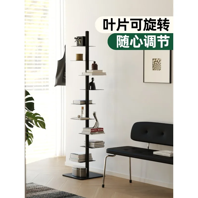 Bookshelf Household Small Apartment Bedroom Corner Multi-layer Wrought Iron Living Room Study Narrow Rotating Shelf
Bookshelf Household Small Apartment Bedroom Corner Multi-layer Wrought Iron Living Room Study Narrow Rotating Shelf