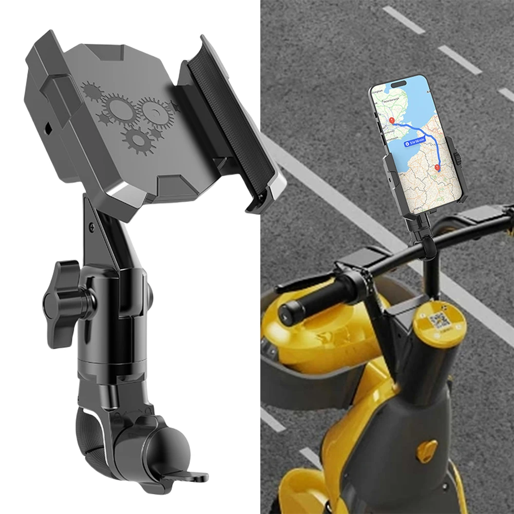 Cell Phone Holder 360 Rotating Handlebar Phone Mount Shockproof Bike Phone Holder Mount Motorcycle Handlebar Clip Bicycle Stand
Cell Phone Holder 360 Rotating Handlebar Phone Mount Shockproof Bike Phone Holder Mount Motorcycle Handlebar Clip Bicycle Stand