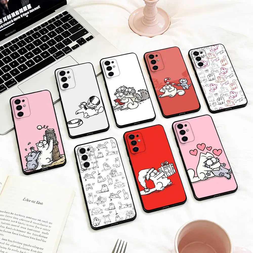 S-Simons And C-Cats Phone Case For Samsung S 25,24,23,22,30,21,10,9,Ultra,Plus,Lite,FE,4,5 G Soft Black Case
S-Simons And C-Cats Phone Case For Samsung S 25,24,23,22,30,21,10,9,Ultra,Plus,Lite,FE,4,5 G Soft Black Case