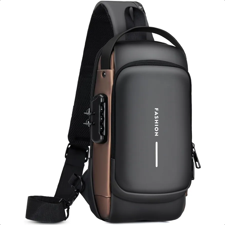 Sling Bag for Men Antitheft Crossbody Bag PU Leather Crossbody Shoulder Bag Chest Bag for Daily use 
Sling Bag for Men Antitheft Crossbody Bag PU Leather Crossbody Shoulder Bag Chest Bag for Daily use