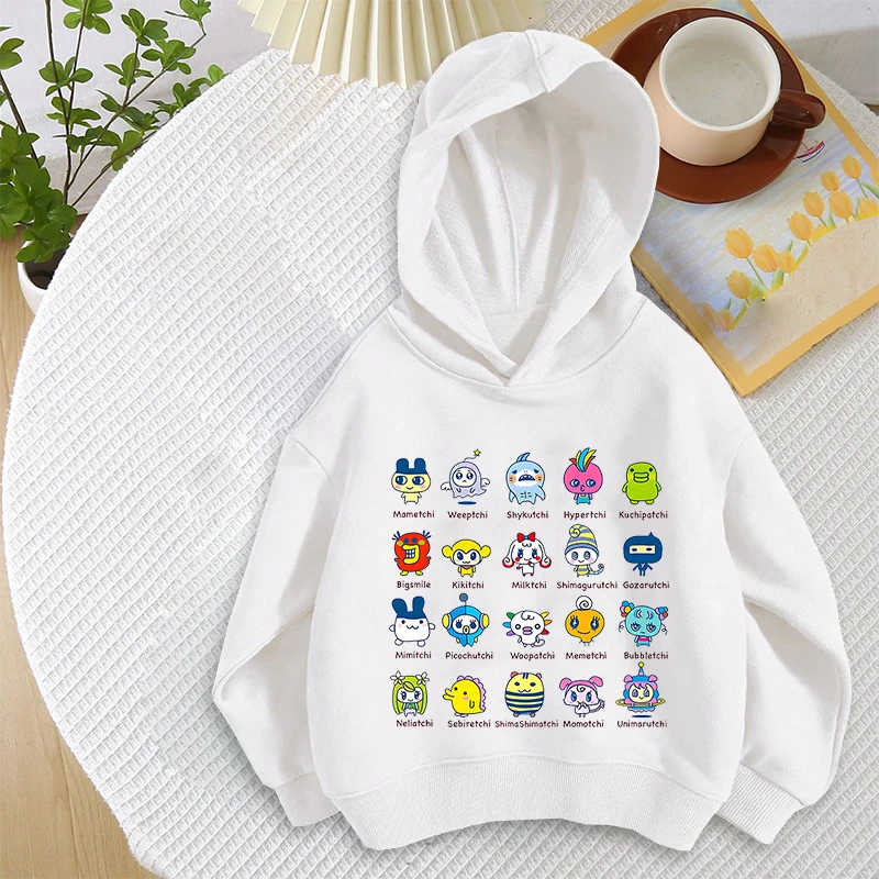 Cute Tamagotchied Hoodie Long Sleeve Sweatshirt Cartoon Fashion Print Pullover Boys Girls Birthday Tops Summer Outdoor Wear Gift
Cute Tamagotchied Hoodie Long Sleeve Sweatshirt Cartoon Fashion Print Pullover Boys Girls Birthday Tops Summer Outdoor Wear Gift