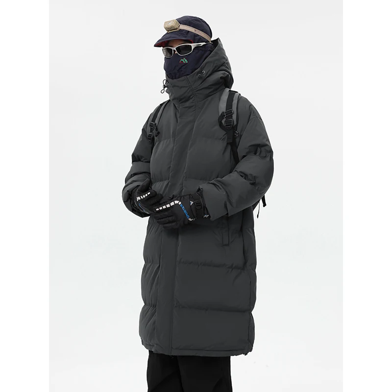 Thickened Hooded Winter Jacket Men's Long Over-Knee Cotton Coat Anti-Wind Warmth Youth Casual Style Polyester Filling Zipper ...
Thickened Hooded Winter Jacket Men's Long Over-Knee Cotton Coat Anti-Wind Warmth Youth Casual Style Polyester Filling Zipper ...