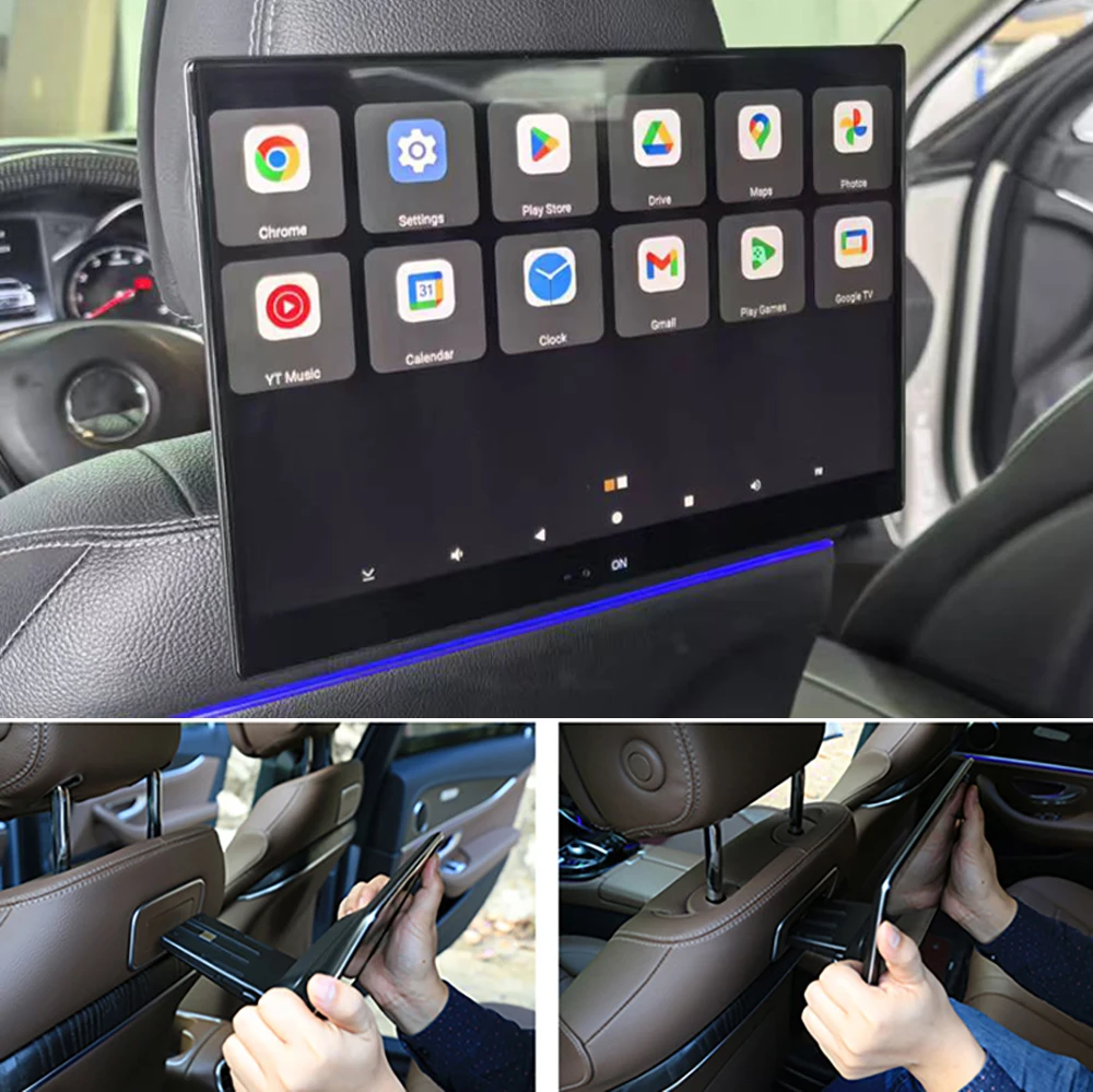 13.3 Inch Car Monitor Back Seat TV Headrest Screen For 2020 Mercedes GLE350 GLE450 GLE580 Android 16.0 Rear Entertainment System
13.3 Inch Car Monitor Back Seat TV Headrest Screen For 2020 Mercedes GLE350 GLE450 GLE580 Android 16.0 Rear Entertainment System