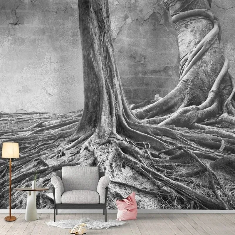 Nordic Black White Tree 3D Wallpaper Mural Modern Forest Photo Art Background Painting for Living Room Bedroom Home Decor
Nordic Black White Tree 3D Wallpaper Mural Modern Forest Photo Art Background Painting for Living Room Bedroom Home Decor