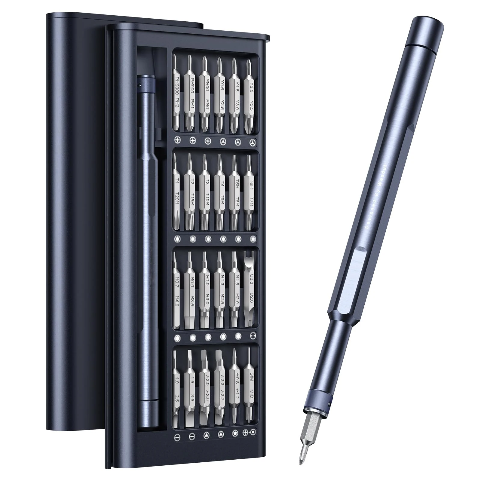 49 in 1 Precision Screwdriver Set Professional Mini Repair Hand Tool Kit Magnetic Phillips Bit for iPhone PC Electronic Men Gift
49 in 1 Precision Screwdriver Set Professional Mini Repair Hand Tool Kit Magnetic Phillips Bit for iPhone PC Electronic Men Gift