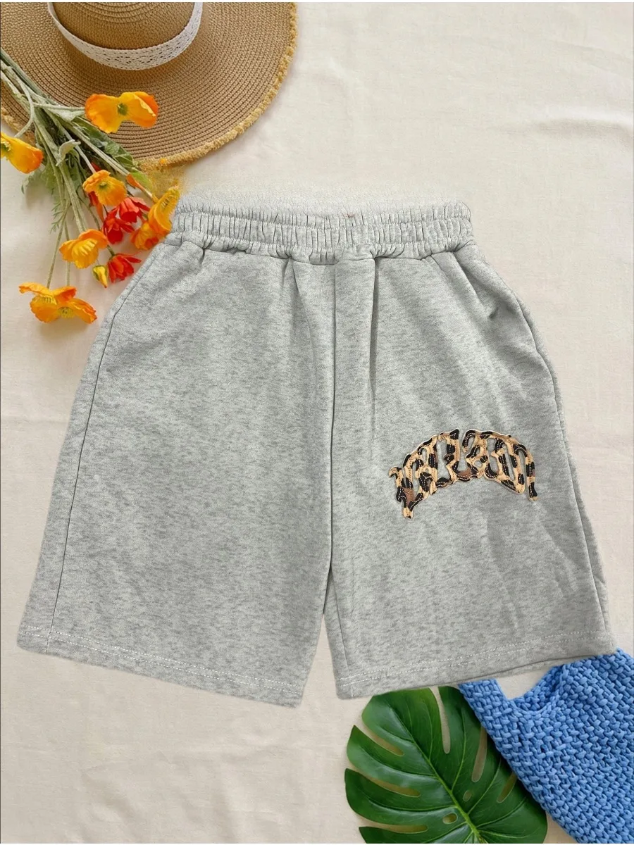 Y2K American Casual High Street Shorts Men's Fashion Leopard Print Letter Summer New Casual Fitness Shorts Unisex
Y2K American Casual High Street Shorts Men's Fashion Leopard Print Letter Summer New Casual Fitness Shorts Unisex