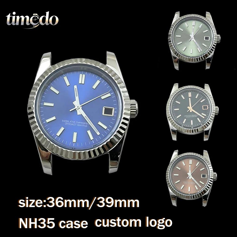 Stainless steel case NH35 automatic watch mechanical watch customized LOGO 36mm/39mm NH35 movement watch accessories
Stainless steel case NH35 automatic watch mechanical watch customized LOGO 36mm/39mm NH35 movement watch accessories