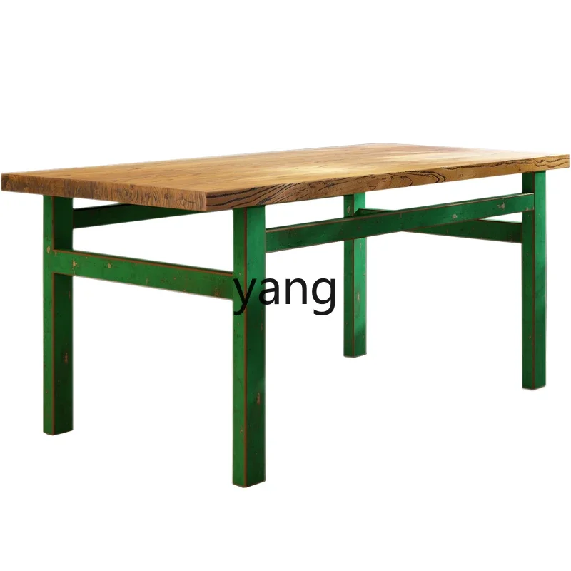 Lmm old elm dining table new Chinese style old furniture simple home leisure rectangular desk
Lmm old elm dining table new Chinese style old furniture simple home leisure rectangular desk