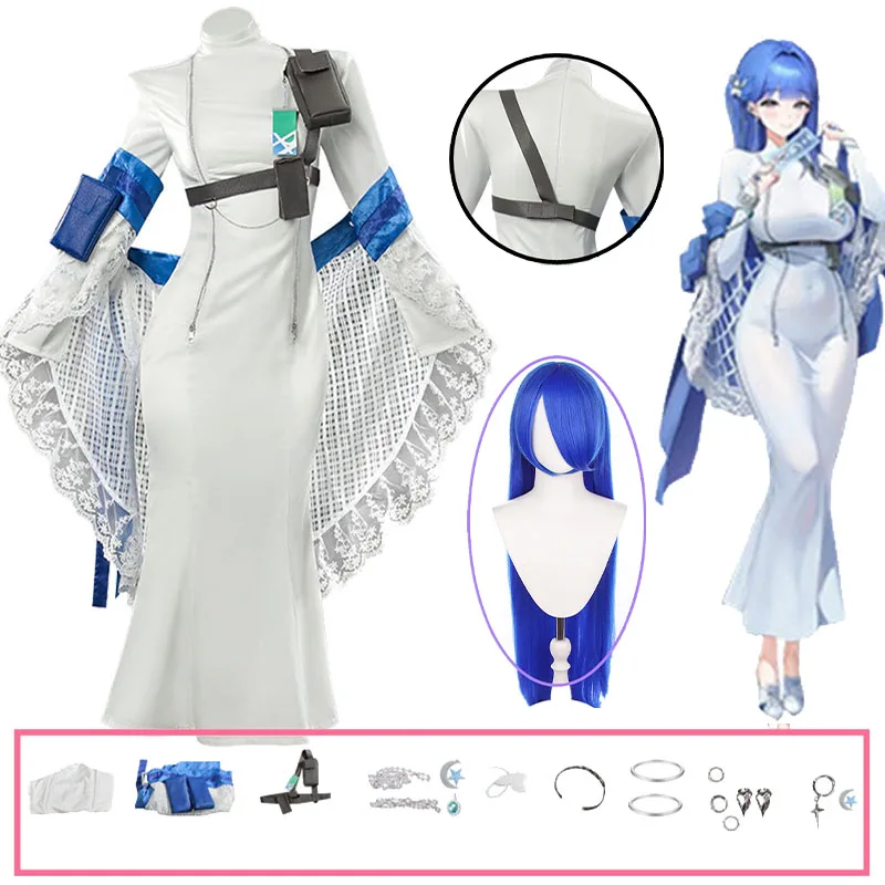 Game NIKKE Cos The Goddess Arcana Cosplay Costume Woman Arcana Costume Dress Cloak Outfit Set Wig for Woman
Game NIKKE Cos The Goddess Arcana Cosplay Costume Woman Arcana Costume Dress Cloak Outfit Set Wig for Woman