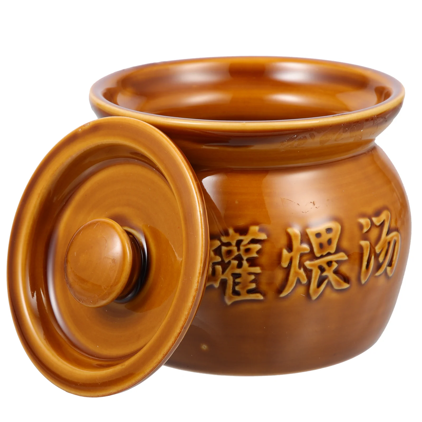 Ceramic Soup Pot 400ml Kitchenware Stew Cup High Temperature Resistant Bowl Multi Function Tableware Casserole Jar
Ceramic Soup Pot 400ml Kitchenware Stew Cup High Temperature Resistant Bowl Multi Function Tableware Casserole Jar