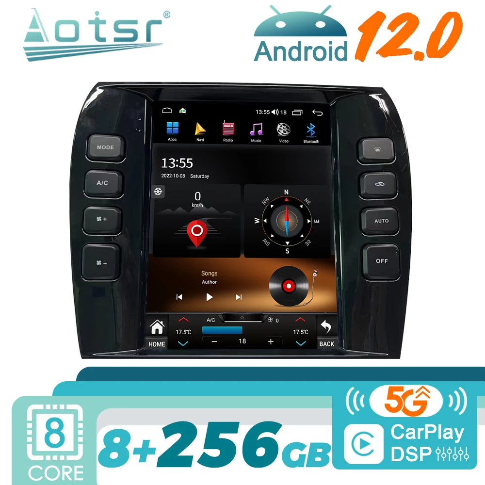 Для Jaguar XJ X-TYPE S-Type 2001 - 2009 Android автомобильное радио 2Din Авторадио Стерео мультимедийный видеоплеер GPS-навигация головное устройство
Для Jaguar XJ X-TYPE S-Type 2001 - 2009 Android автомобильное радио 2Din Авторадио Стерео мультимедийный видеоплеер GPS-навигация головное устройство