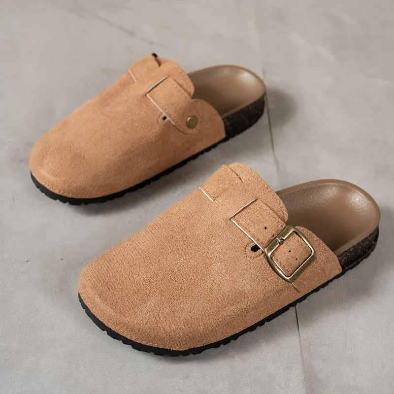 Crestar Women's Cork Suede Mules —Stylish & Classic Outdoor Slides with Non-Slip Durable Cork Soles and Arch Support for Comfort
Crestar Women's Cork Suede Mules —Stylish & Classic Outdoor Slides with Non-Slip Durable Cork Soles and Arch Support for Comfort