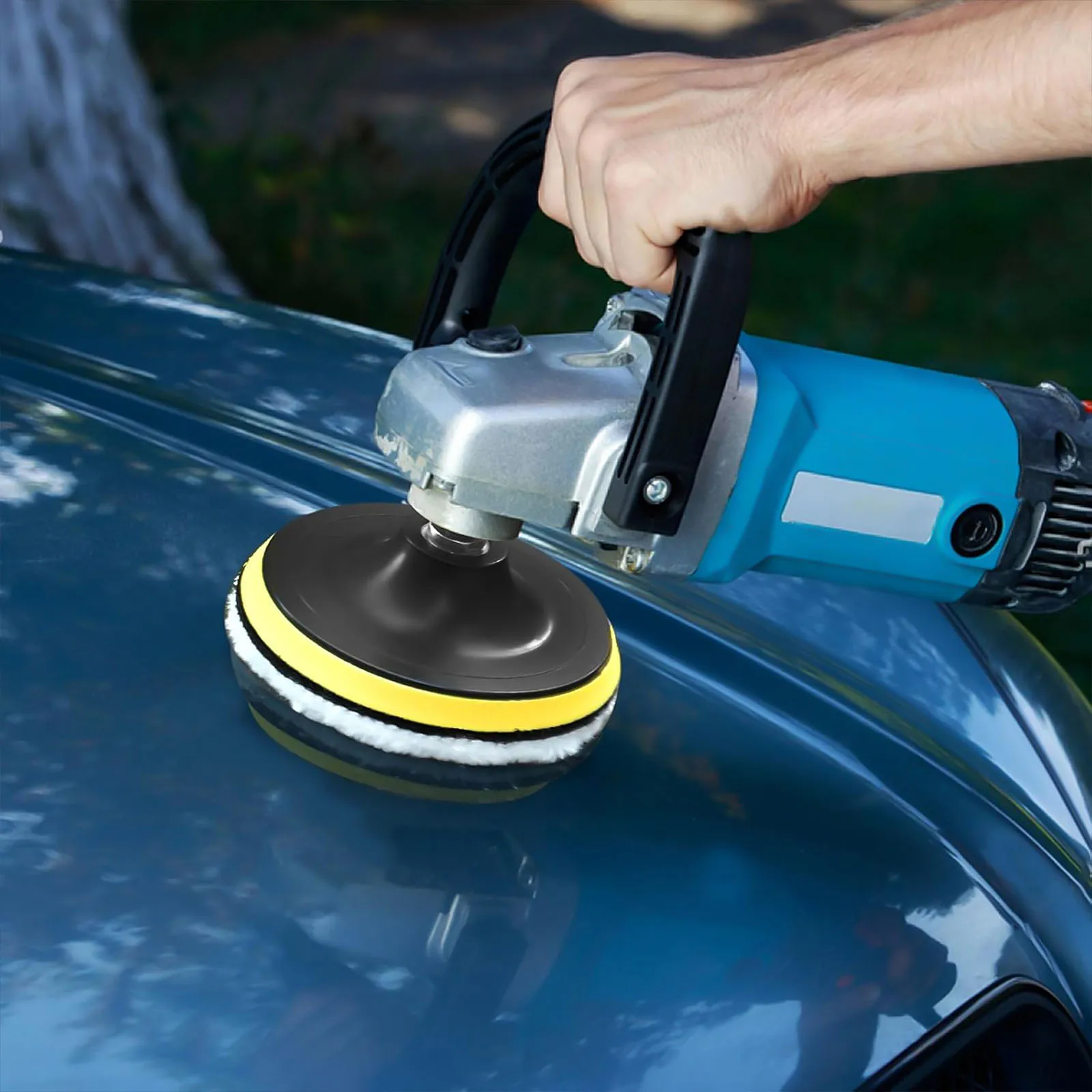 7 pcs Polishing Pad Set Car Buffing Pads Sturdy Wear Resistant Drill Buffer Polisher Attachment Compatible For Autos Suvs Car
7 pcs Polishing Pad Set Car Buffing Pads Sturdy Wear Resistant Drill Buffer Polisher Attachment Compatible For Autos Suvs Car