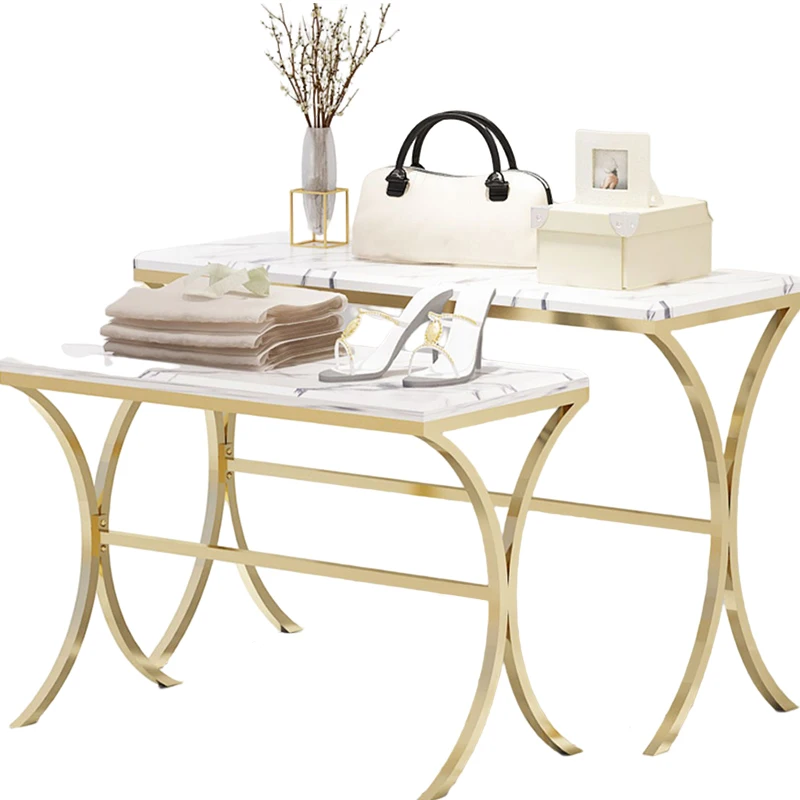 custom,High-end Portable Nesting table For Shoes Display Garment Shop Handbag Display Table
custom,High-end Portable Nesting table For Shoes Display Garment Shop Handbag Display Table