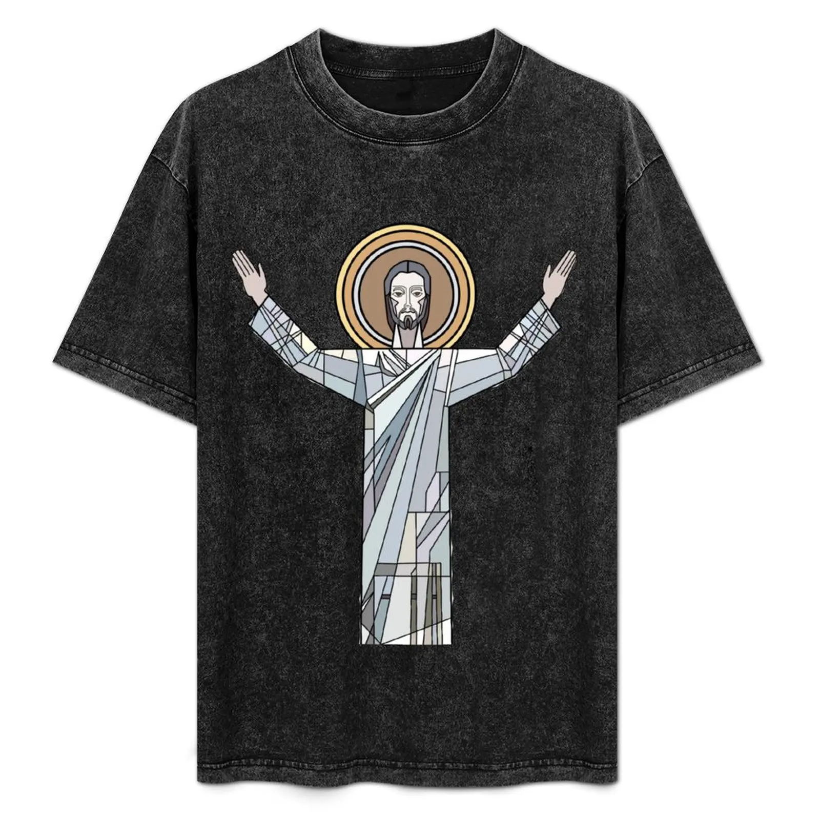 Touchdown Jesus T-Shirt Big and Tall Basic Tee Shirt
Touchdown Jesus T-Shirt Big and Tall Basic Tee Shirt
