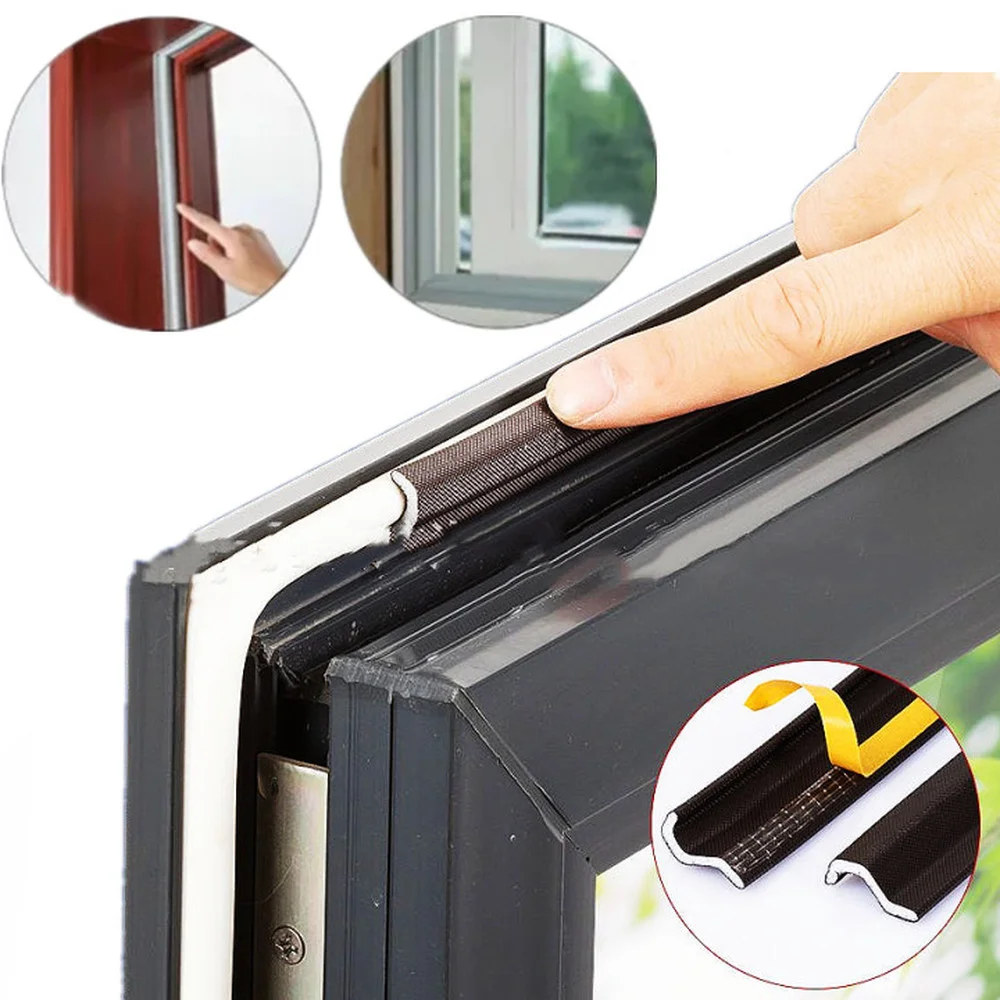10M Window Sealing Strip Sound Insulation Fully Covered S-type Self-adhesive Flexible Soundproof Foam Windproof Dustproof Winter
10M Window Sealing Strip Sound Insulation Fully Covered S-type Self-adhesive Flexible Soundproof Foam Windproof Dustproof Winter