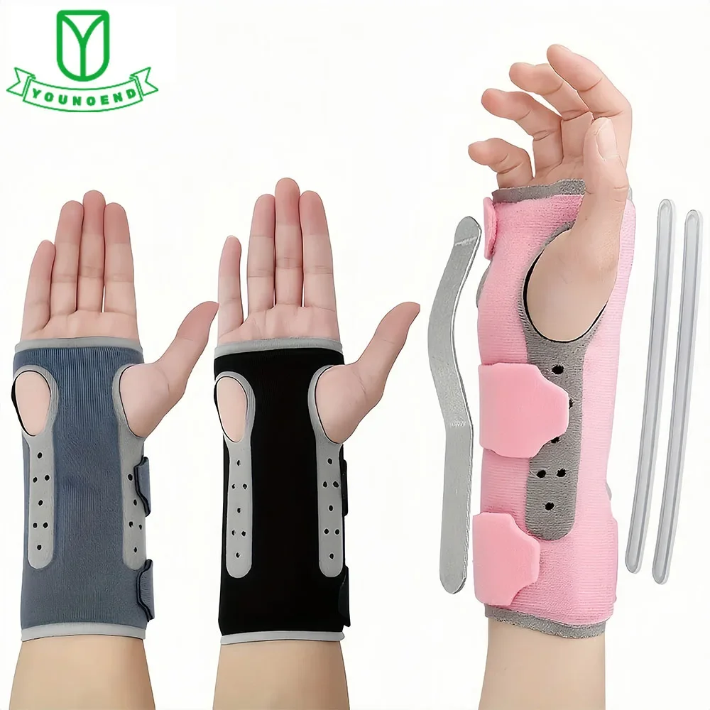 1Pcs Adjustable Wrist Support Splint, Carpal Tunnel Night Support Hand Brace for Tendonitis Arthritis Sprains, Right Left Hands
1Pcs Adjustable Wrist Support Splint, Carpal Tunnel Night Support Hand Brace for Tendonitis Arthritis Sprains, Right Left Hands