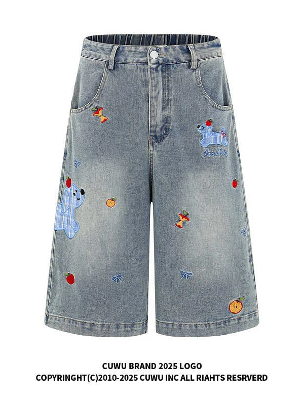 Cute Dog Embroidery Skinny Jeans High Waist Straight Leg Thin Washed Loose Wide Leg Mid-Length Summer New Style Women's...
Cute Dog Embroidery Skinny Jeans High Waist Straight Leg Thin Washed Loose Wide Leg Mid-Length Summer New Style Women's...